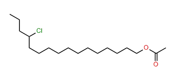 13-Chlorohexadecyl acetate